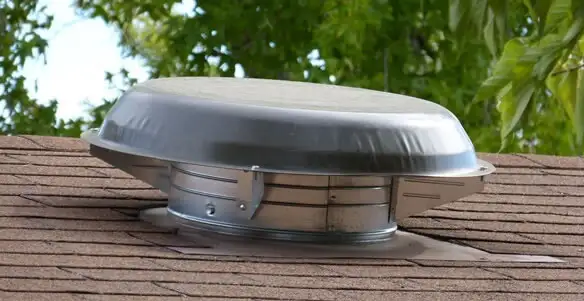 attic fan installation services with low-profile roof ventilation unit in Allentown, PA