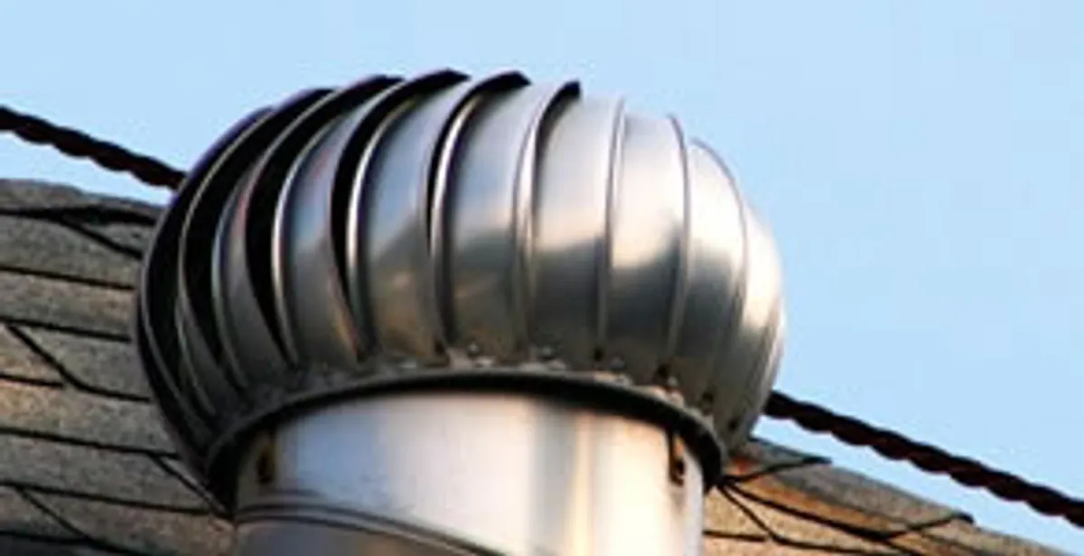 attic fan installation services with professionally installed roof ventilation unit in Allentown, PA