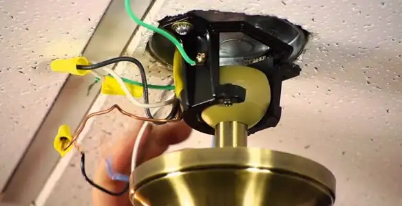 Ceiling fan wiring repair and electrical connection service in Allentown, PA
