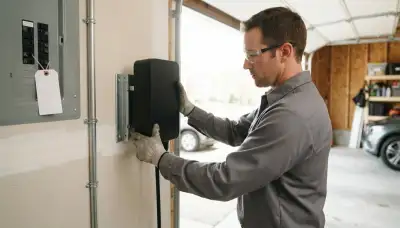Electric vehicle charger installation at a Center Valley, PA home by an Allentown electrician