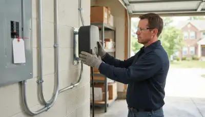 Level 2 EV charger installation in Orefield, PA by a professional electrician