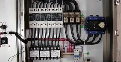 Electrical panel installation with organized circuit breakers and wiring in Allentown, PA