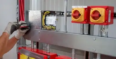 fire alarm installation service with certified electricians wiring fire alarm control equipment in Allentown, PA