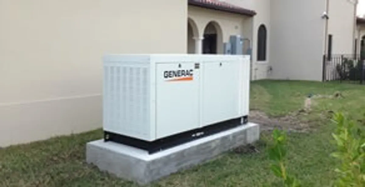 generator installation service showing standby generator professionally installed for residential power backup in Allentown, PA