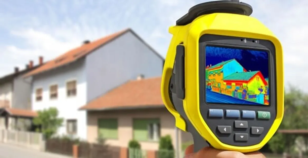 home energy audit service performing exterior thermal inspection to identify energy loss in Allentown, PA