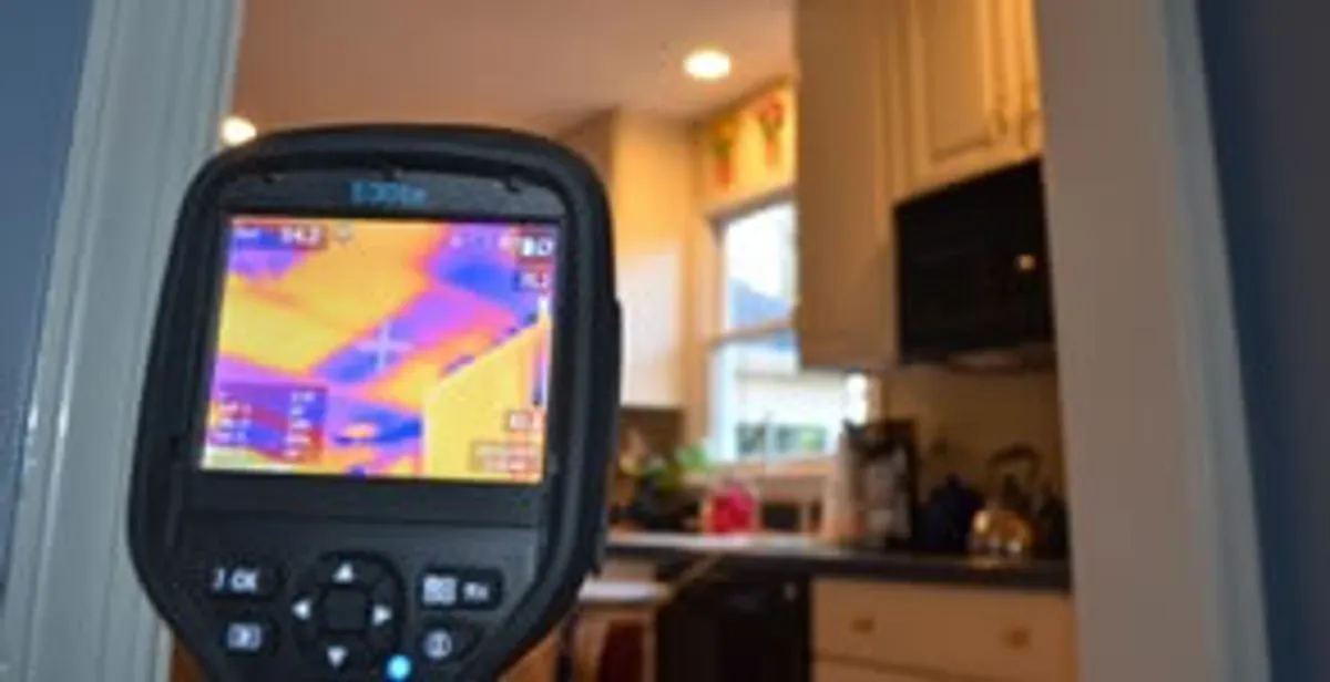 home energy audit service using thermal imaging to evaluate electrical efficiency inside a home in Allentown, PA