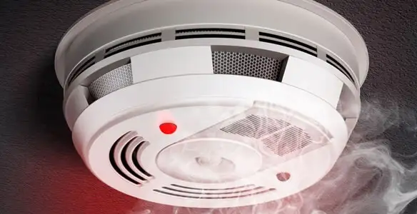 Installed smoke detector providing reliable fire detection in Allentown, PA