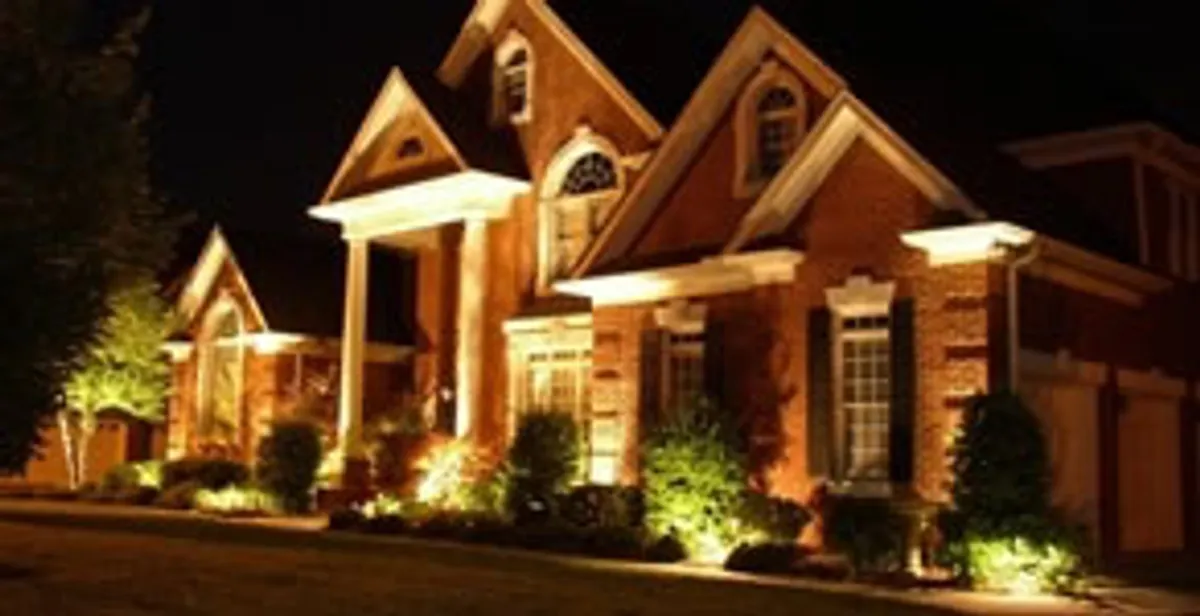 landscape lighting installation services enhancing residential exterior lighting in Allentown, PA