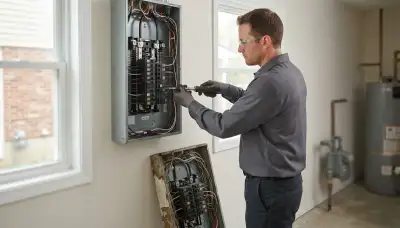 Electrical panel upgrade for an older home in Macungie, PA by a licensed electrician