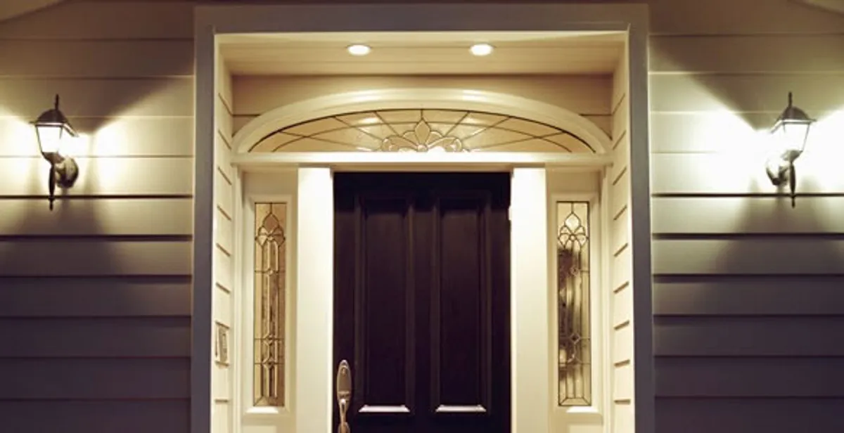 security light installation services with professionally installed entryway lighting in Allentown, PA