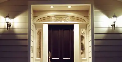 security light installation services with professionally installed entryway lighting in Allentown, PA