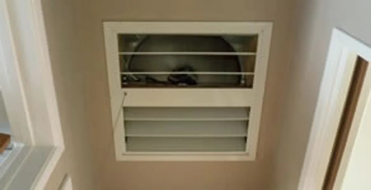 whole house fan installation services with ceiling-mounted ventilation system in Allentown, PA