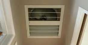 whole house fan installation services with ceiling-mounted ventilation system in Allentown, PA